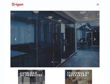 Tablet Screenshot of drigon.com.br